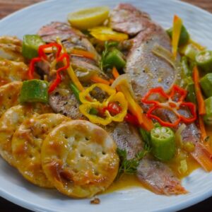 Fish Escovitch (Steamed)